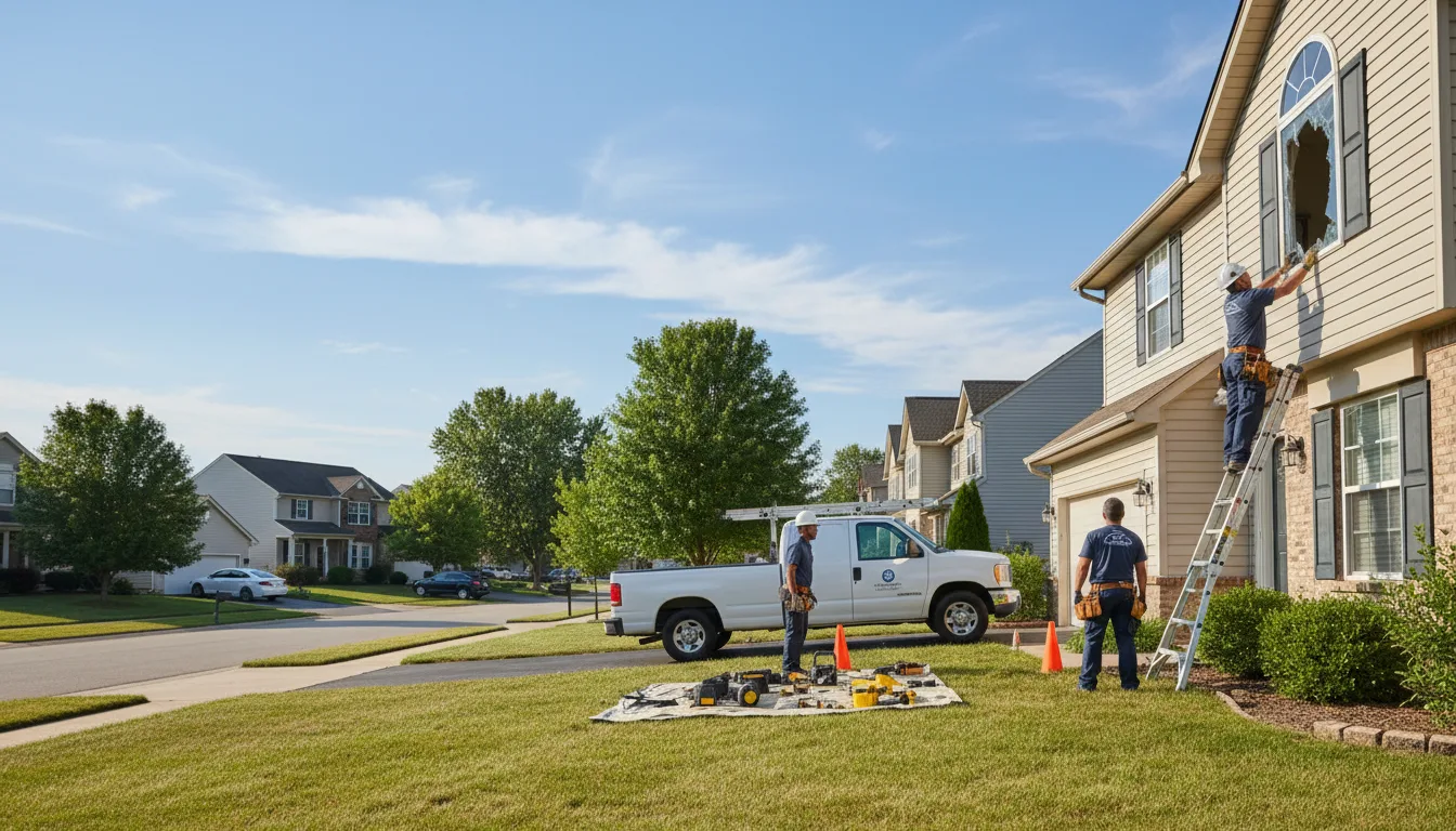 Expert window installer providing residential service in Summerfield, NC